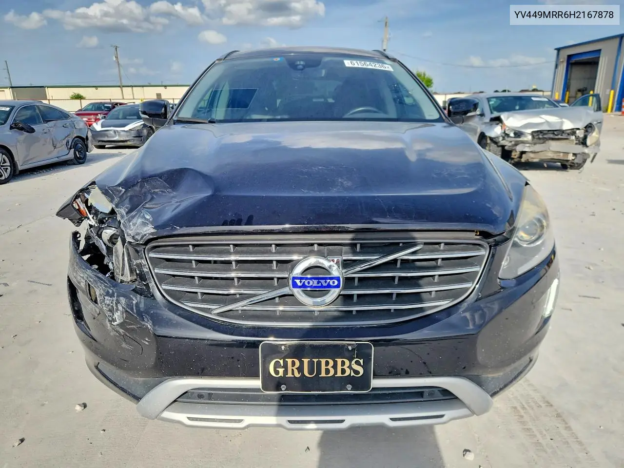 2017 Volvo Xc60 T6 Dynamic VIN: YV449MRR6H2167878 Lot: 61564236