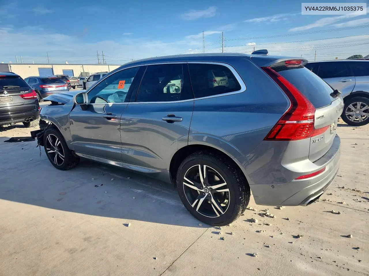 2018 Volvo Xc60 T6 R-Design VIN: YV4A22RM6J1035375 Lot: 57376236
