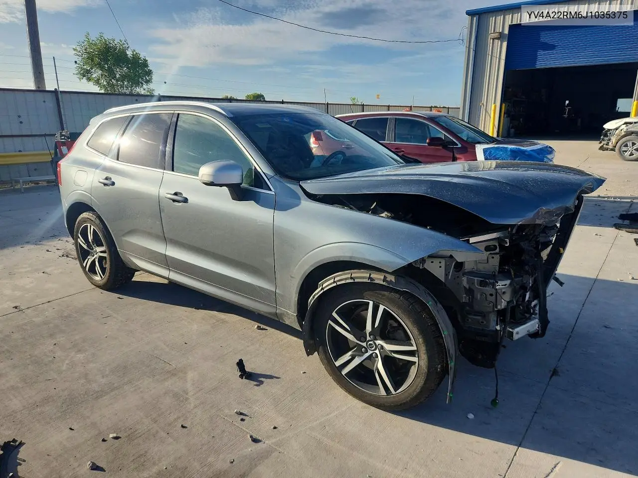 2018 Volvo Xc60 T6 R-Design VIN: YV4A22RM6J1035375 Lot: 57376236