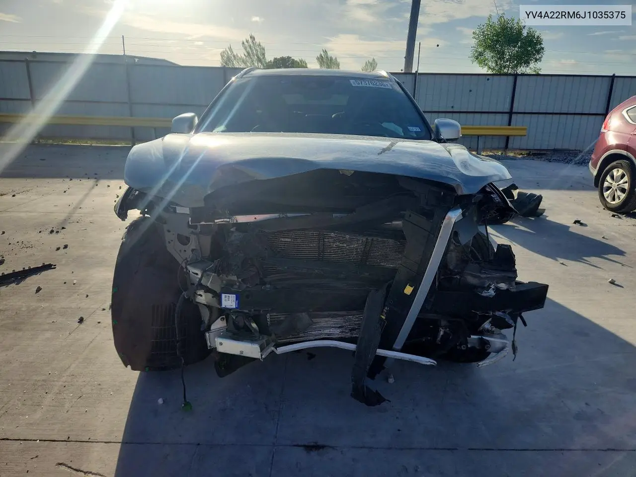 2018 Volvo Xc60 T6 R-Design VIN: YV4A22RM6J1035375 Lot: 57376236