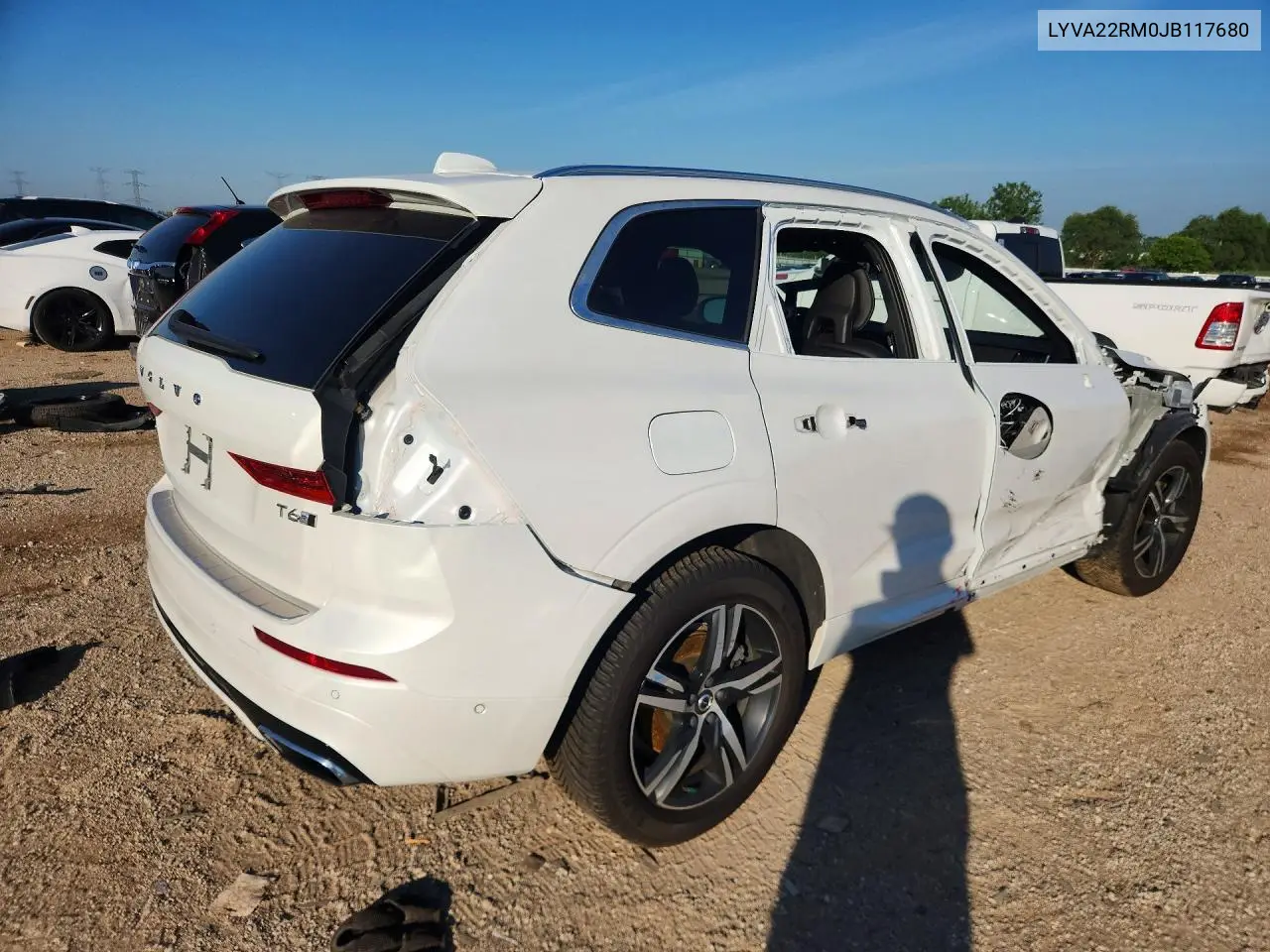 2018 Volvo Xc60 T6 R-Design VIN: LYVA22RM0JB117680 Lot: 59629846
