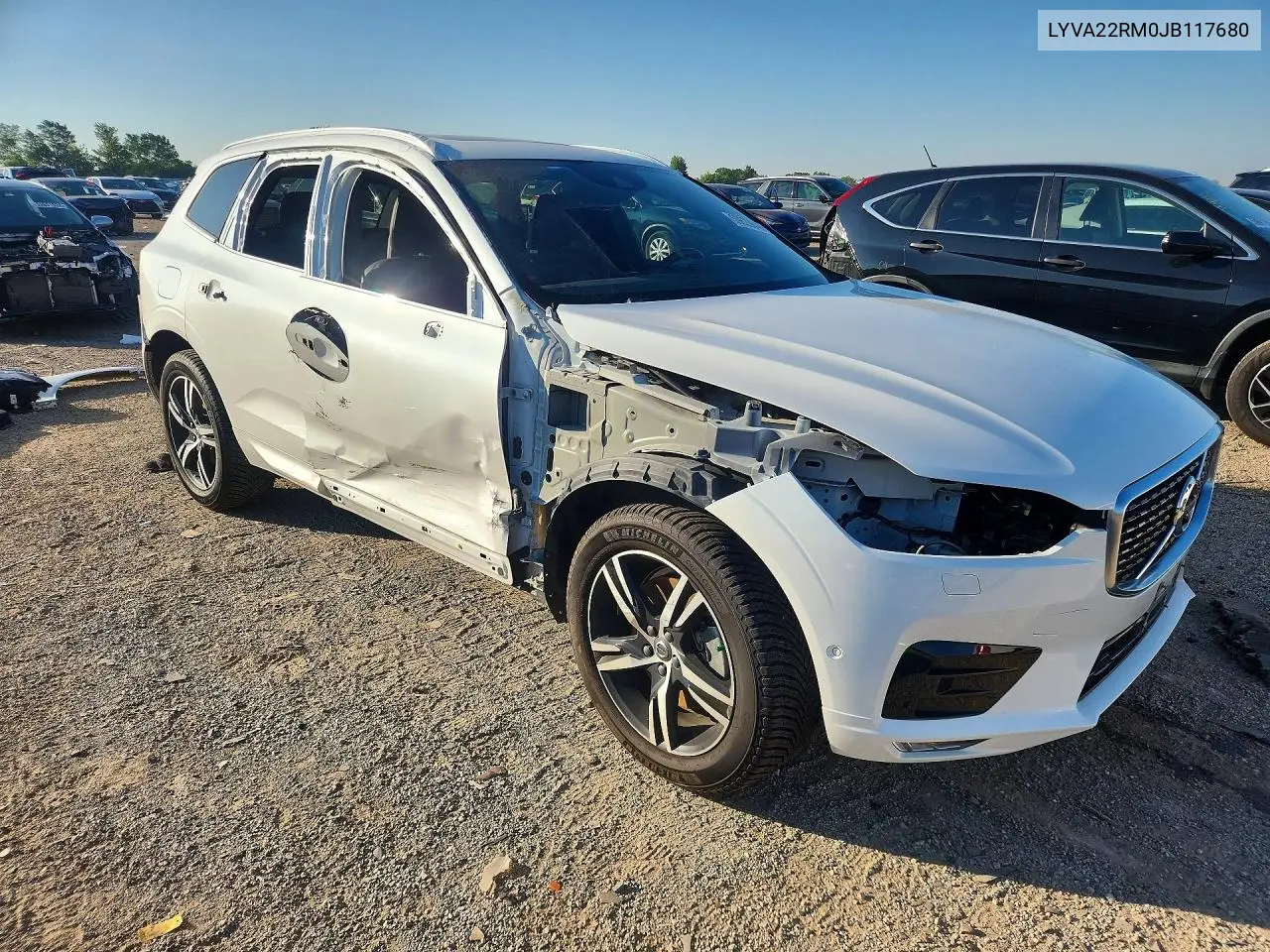 2018 Volvo Xc60 T6 R-Design VIN: LYVA22RM0JB117680 Lot: 59629846