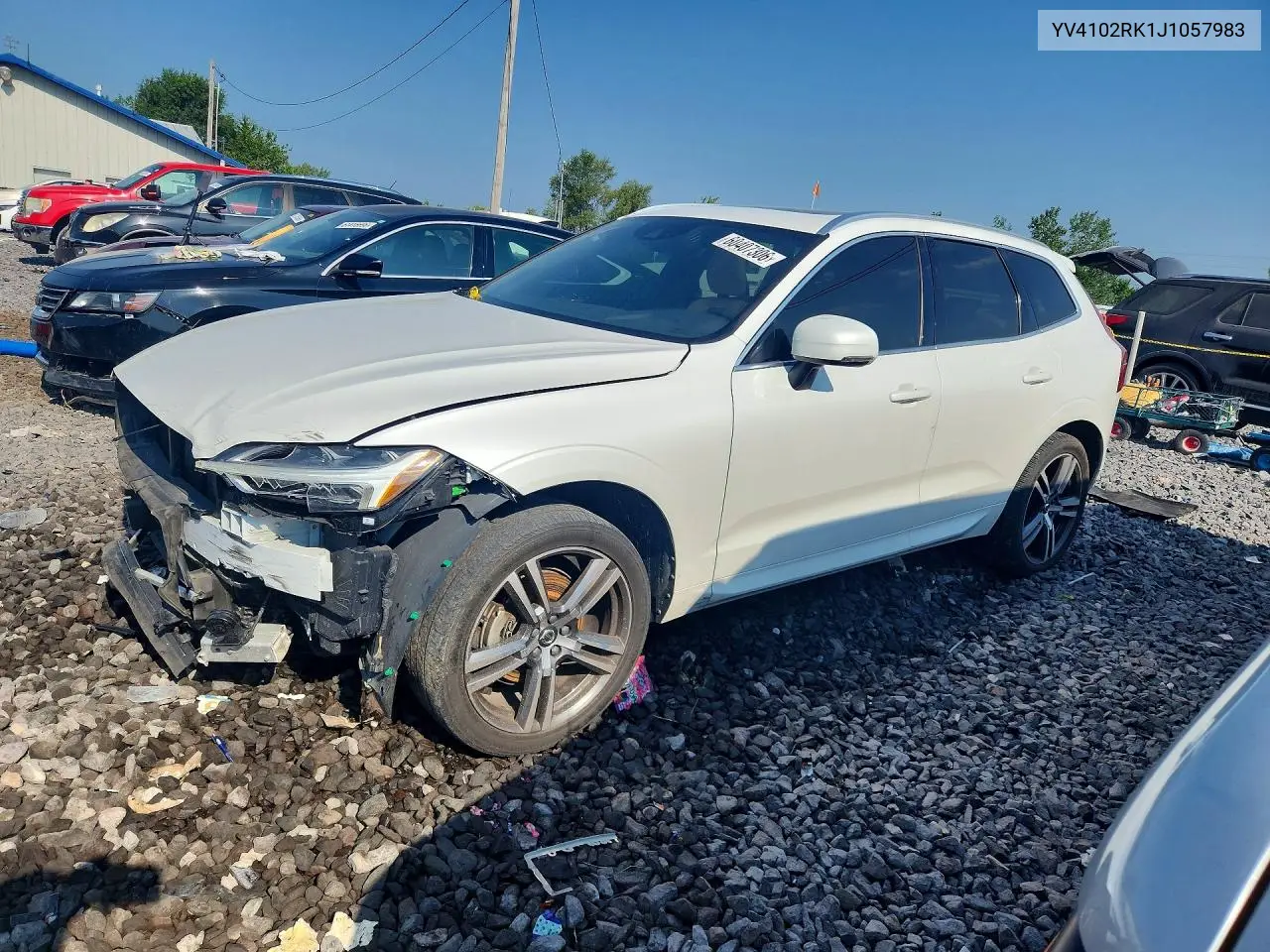 2018 Volvo Xc60 T5 Momentum VIN: YV4102RK1J1057983 Lot: 60407306