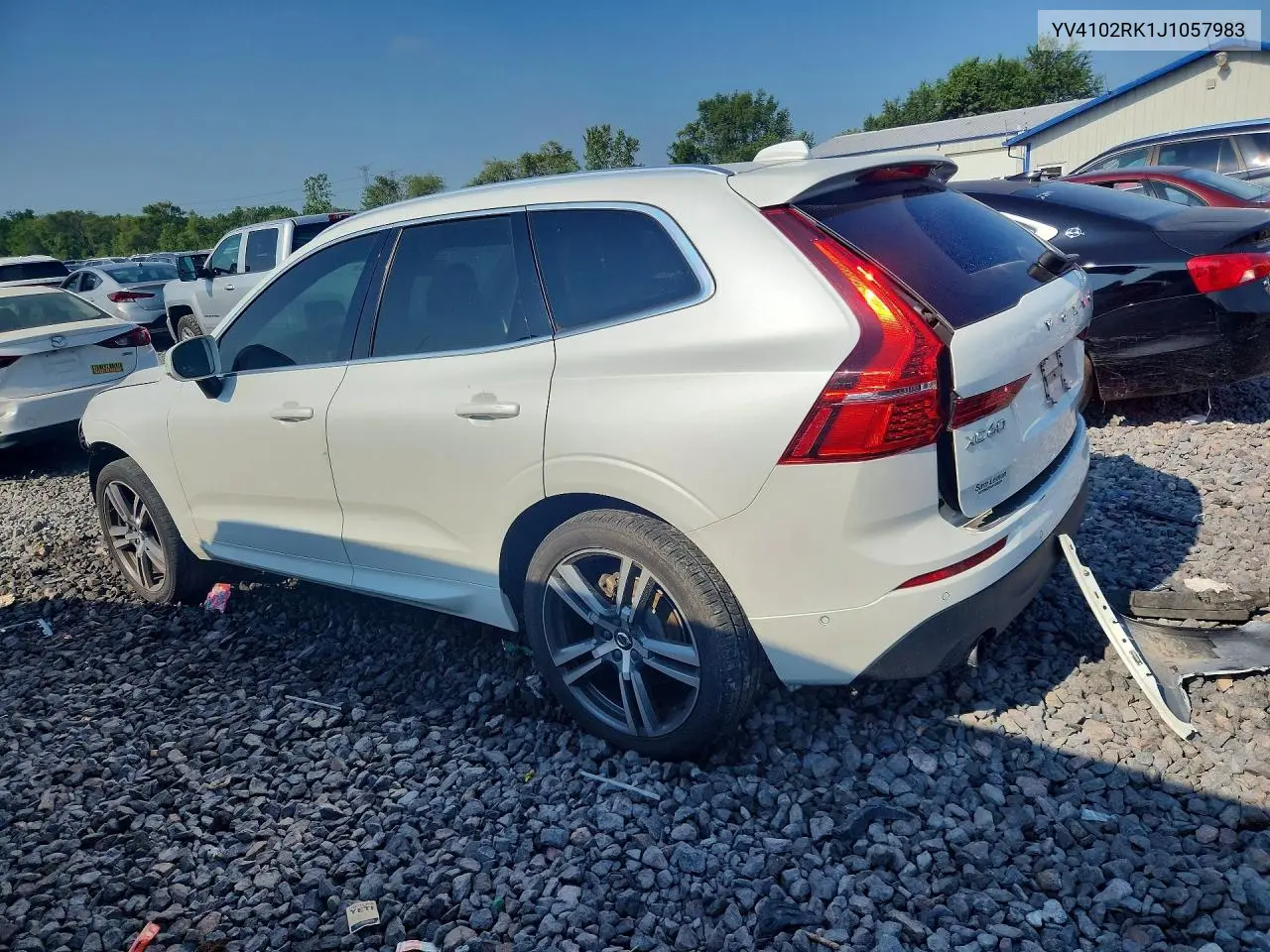 2018 Volvo Xc60 T5 Momentum VIN: YV4102RK1J1057983 Lot: 60407306