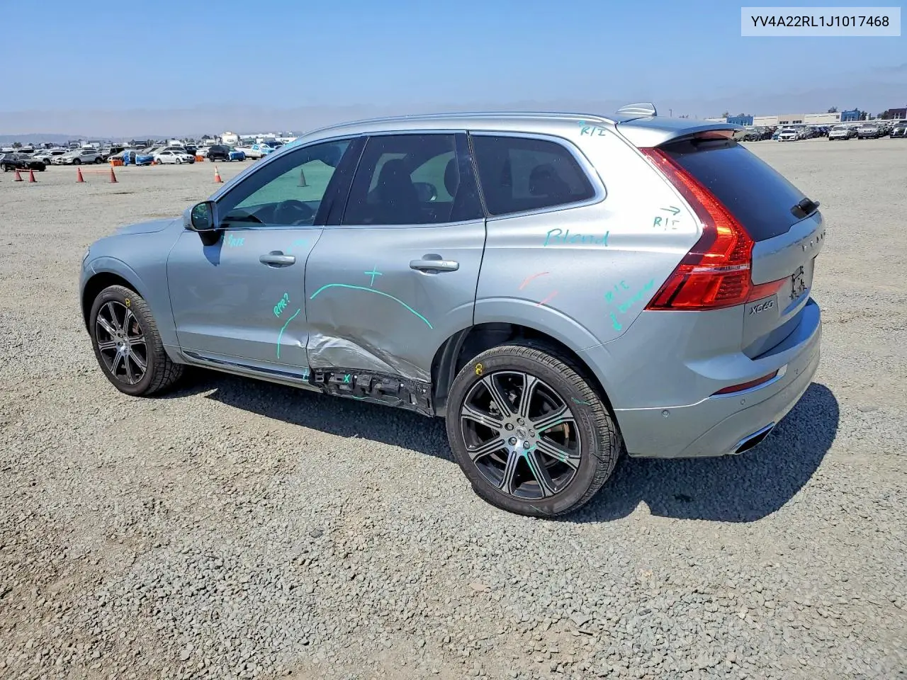 2018 Volvo Xc60 T6 Inscription VIN: YV4A22RL1J1017468 Lot: 60450646
