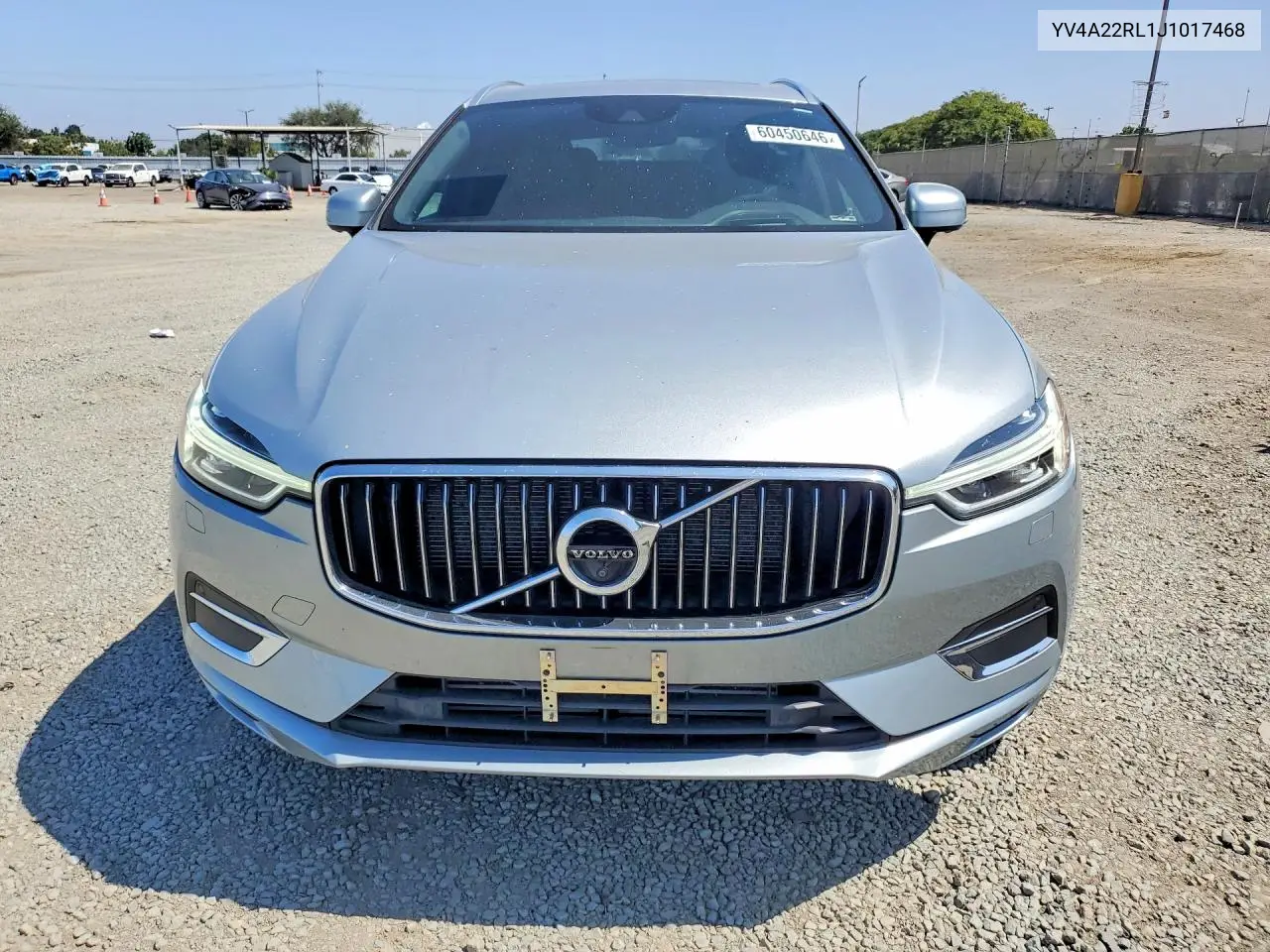 2018 Volvo Xc60 T6 Inscription VIN: YV4A22RL1J1017468 Lot: 60450646