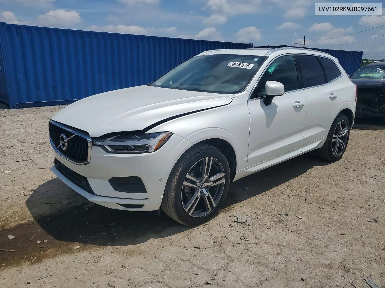 2018 Volvo Xc60 T5 VIN: LYV102RK9JB097661 Lot: 60460616