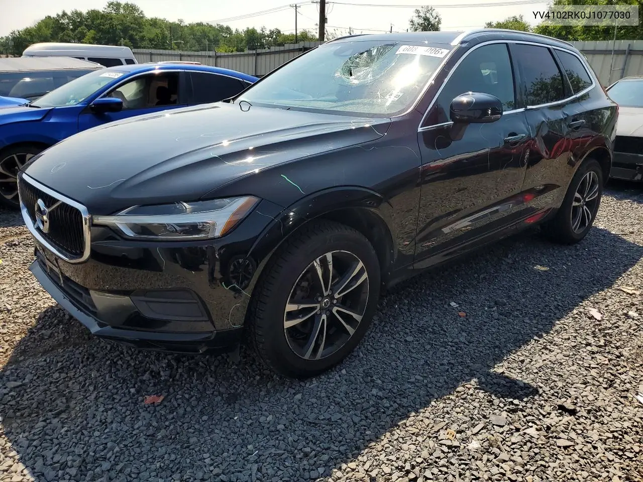 2018 Volvo Xc60 T5 Momentum VIN: YV4102RK0J1077030 Lot: 60818006