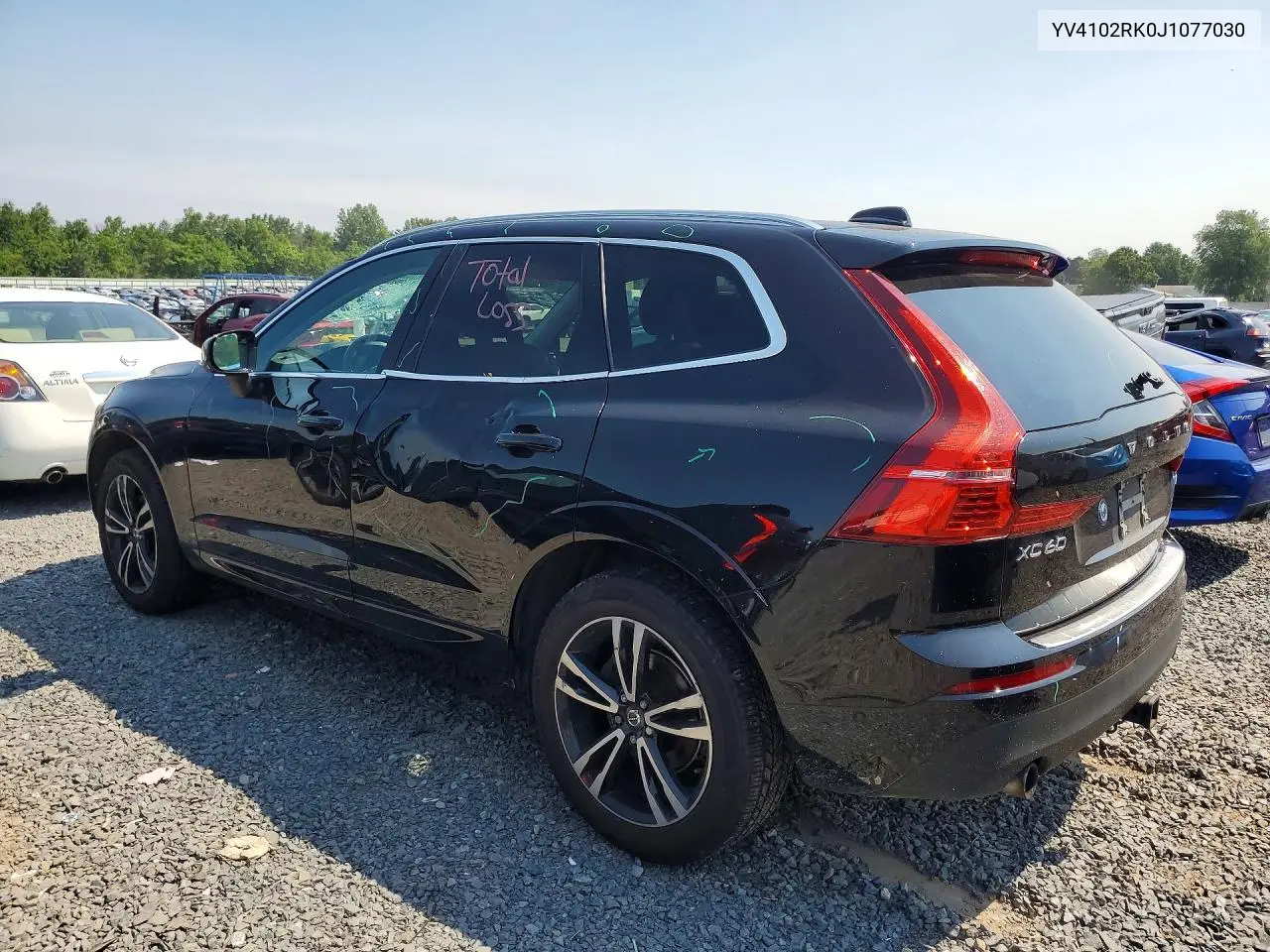 2018 Volvo Xc60 T5 Momentum VIN: YV4102RK0J1077030 Lot: 60818006
