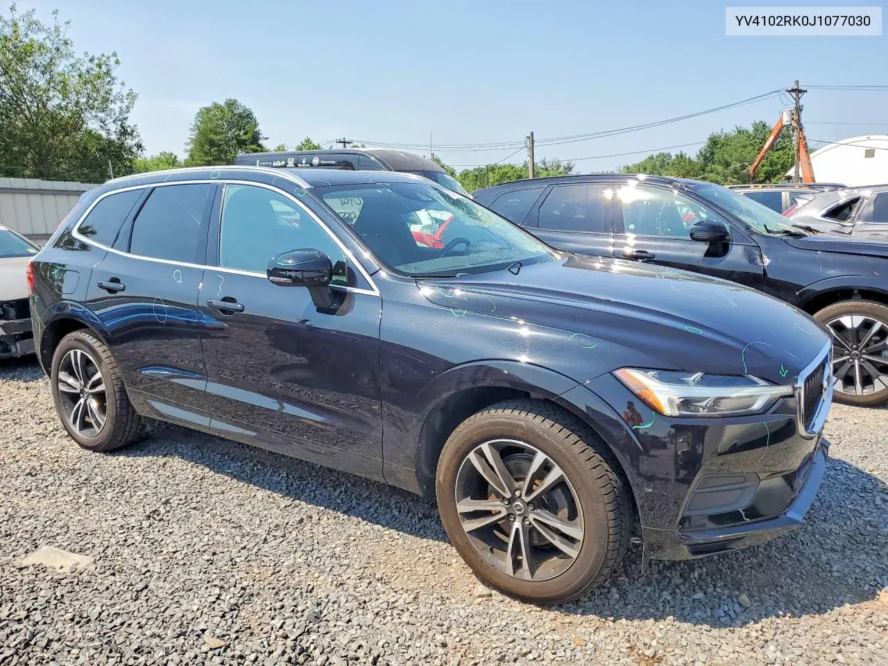 2018 Volvo Xc60 T5 Momentum VIN: YV4102RK0J1077030 Lot: 60818006