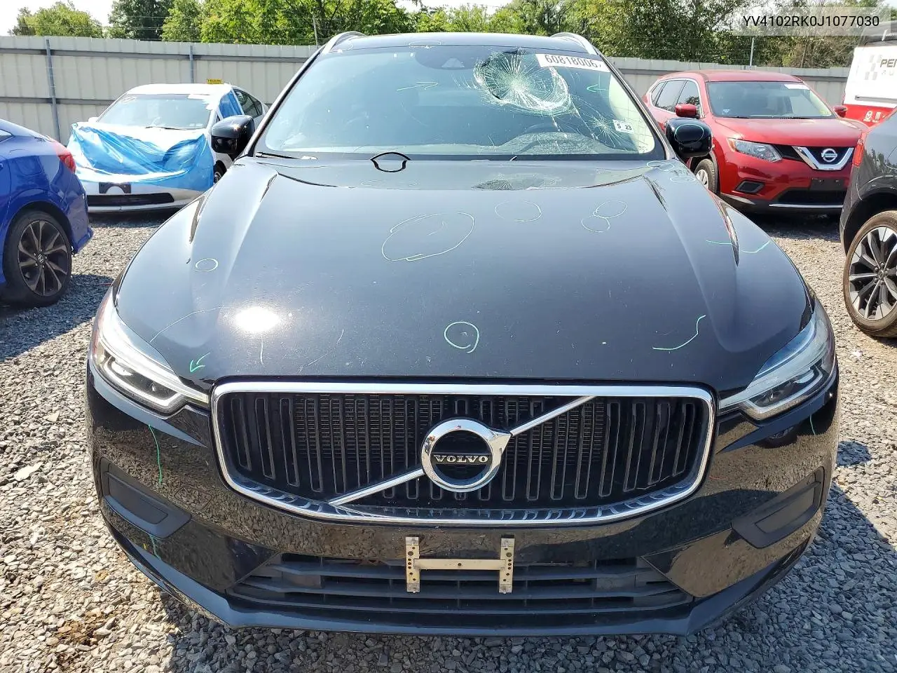 2018 Volvo Xc60 T5 Momentum VIN: YV4102RK0J1077030 Lot: 60818006