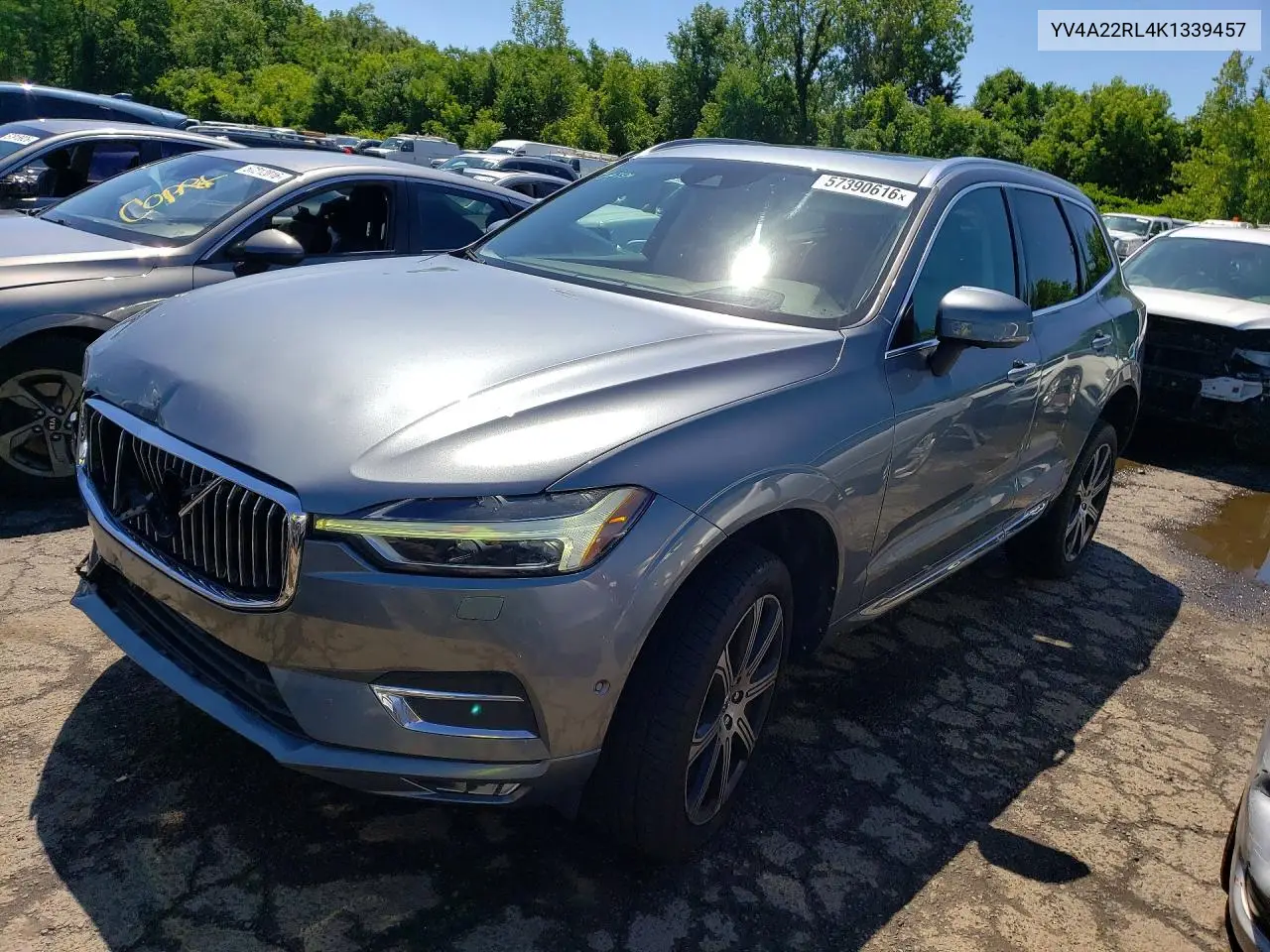 2019 Volvo Xc60 T6 Inscription VIN: YV4A22RL4K1339457 Lot: 57390616