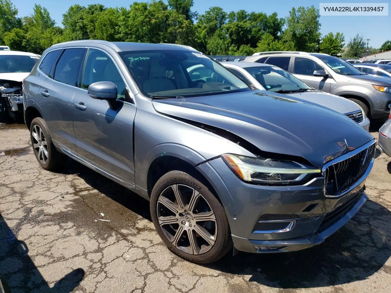 2019 Volvo Xc60 T6 Inscription VIN: YV4A22RL4K1339457 Lot: 57390616
