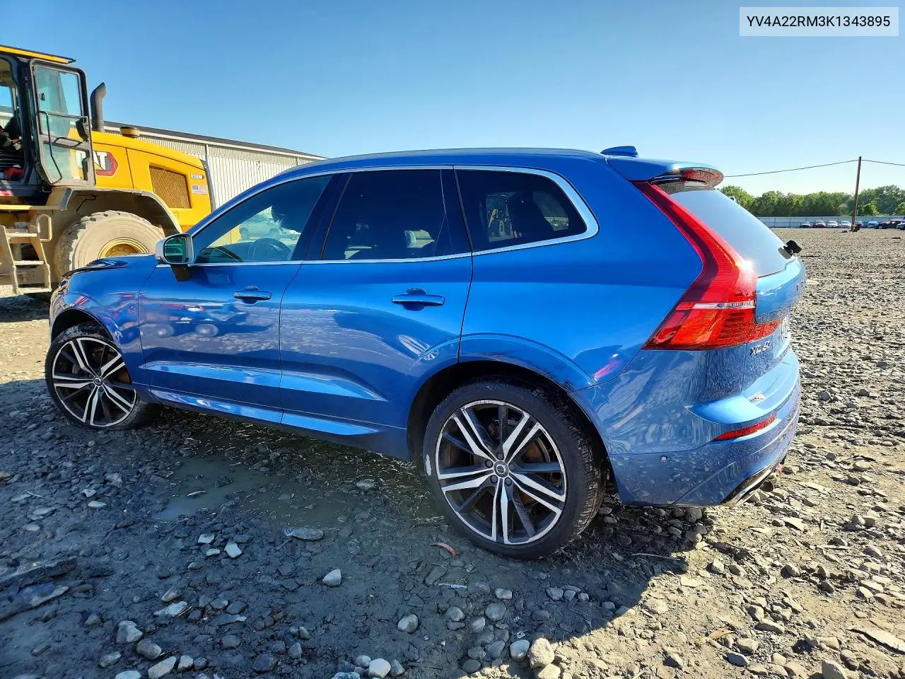 2019 Volvo Xc60 T6 R-Design VIN: YV4A22RM3K1343895 Lot: 59304216