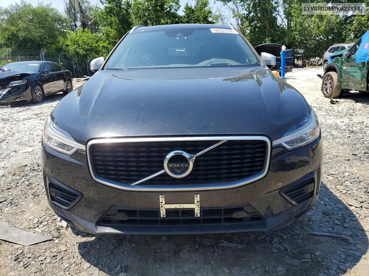 2019 Volvo Xc60 T8 R-Design VIN: LYVBR0DM0KB238187 Lot: 60022306