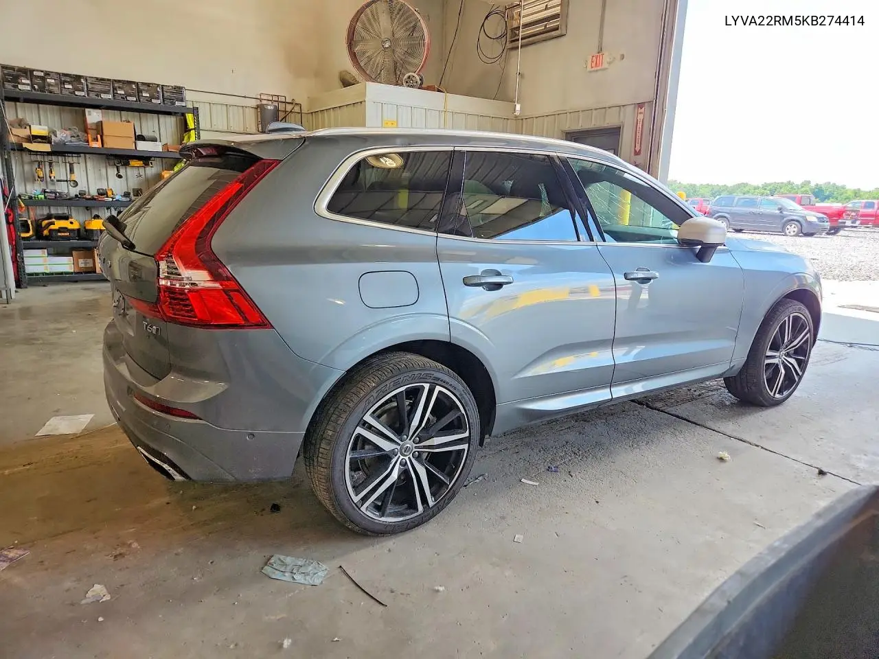 2019 Volvo Xc60 T6 R-Design VIN: LYVA22RM5KB274414 Lot: 60230356