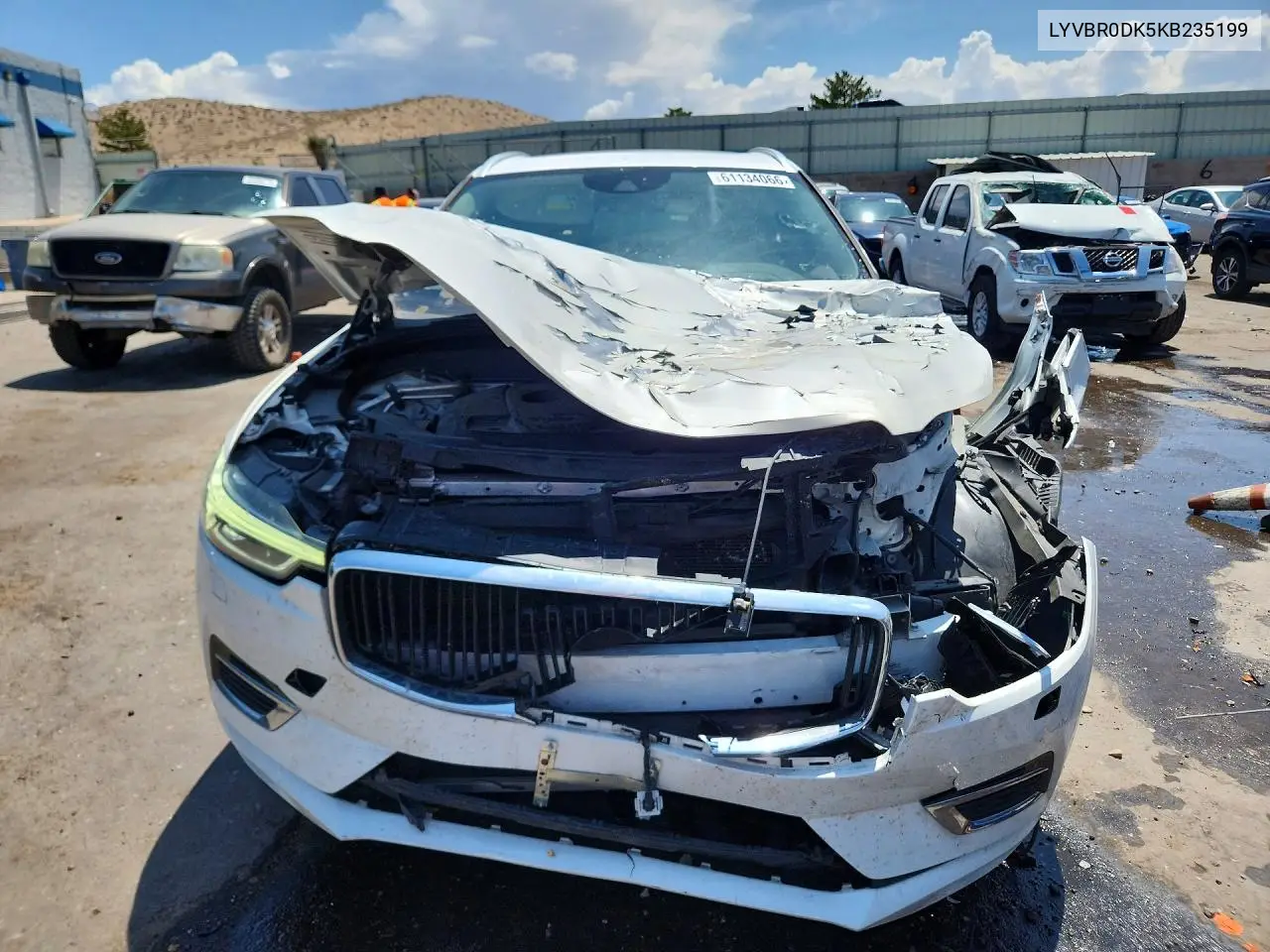 2019 Volvo Xc60 T8 VIN: LYVBR0DK5KB235199 Lot: 61134066