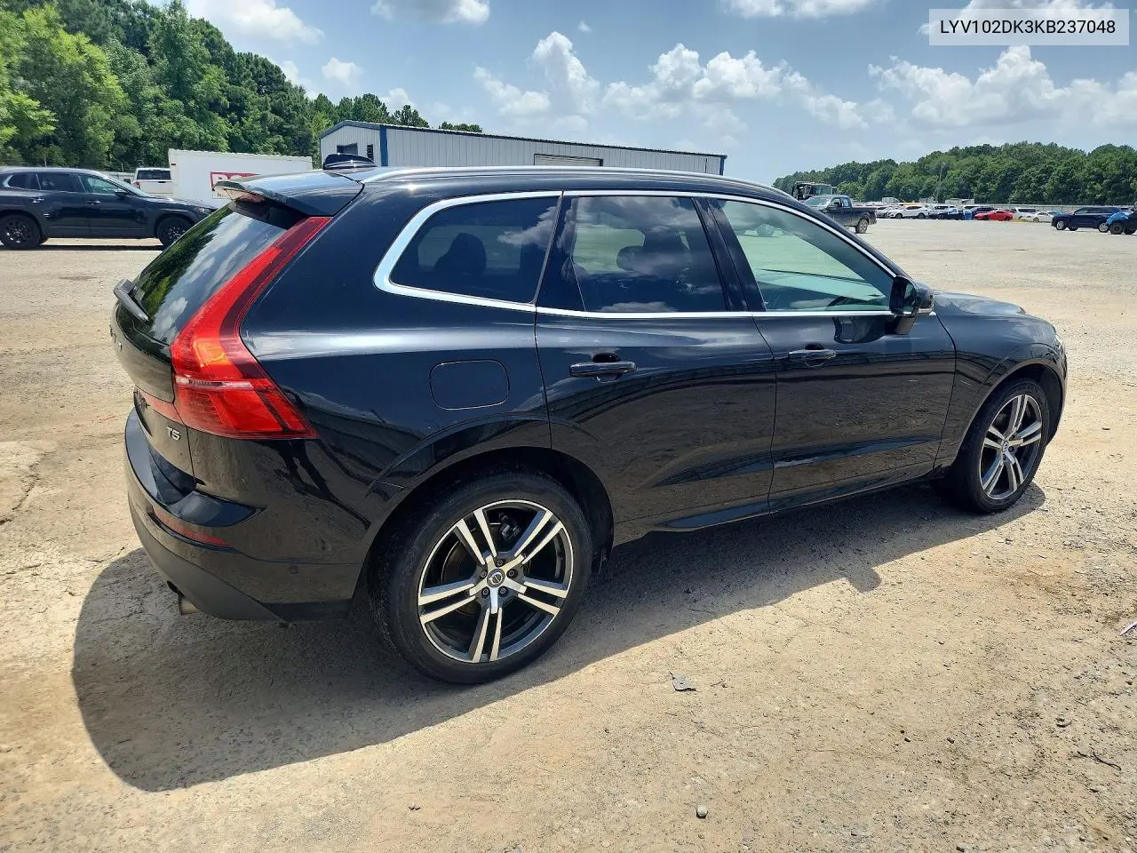 2019 Volvo Xc60 T5 Momentum VIN: LYV102DK3KB237048 Lot: 61313076