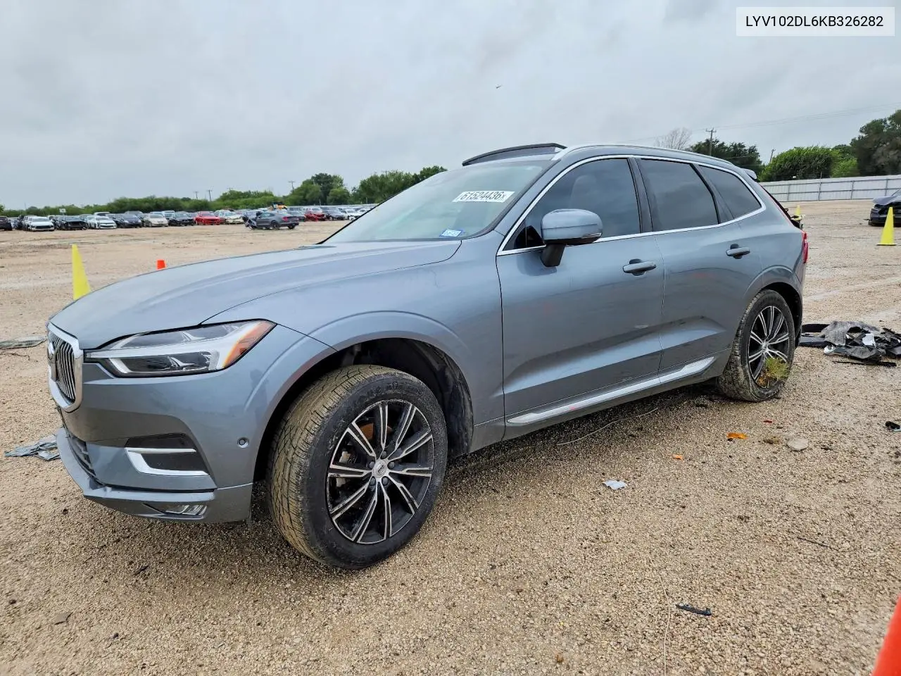 2019 Volvo Xc60 T5 Inscription VIN: LYV102DL6KB326282 Lot: 61524436
