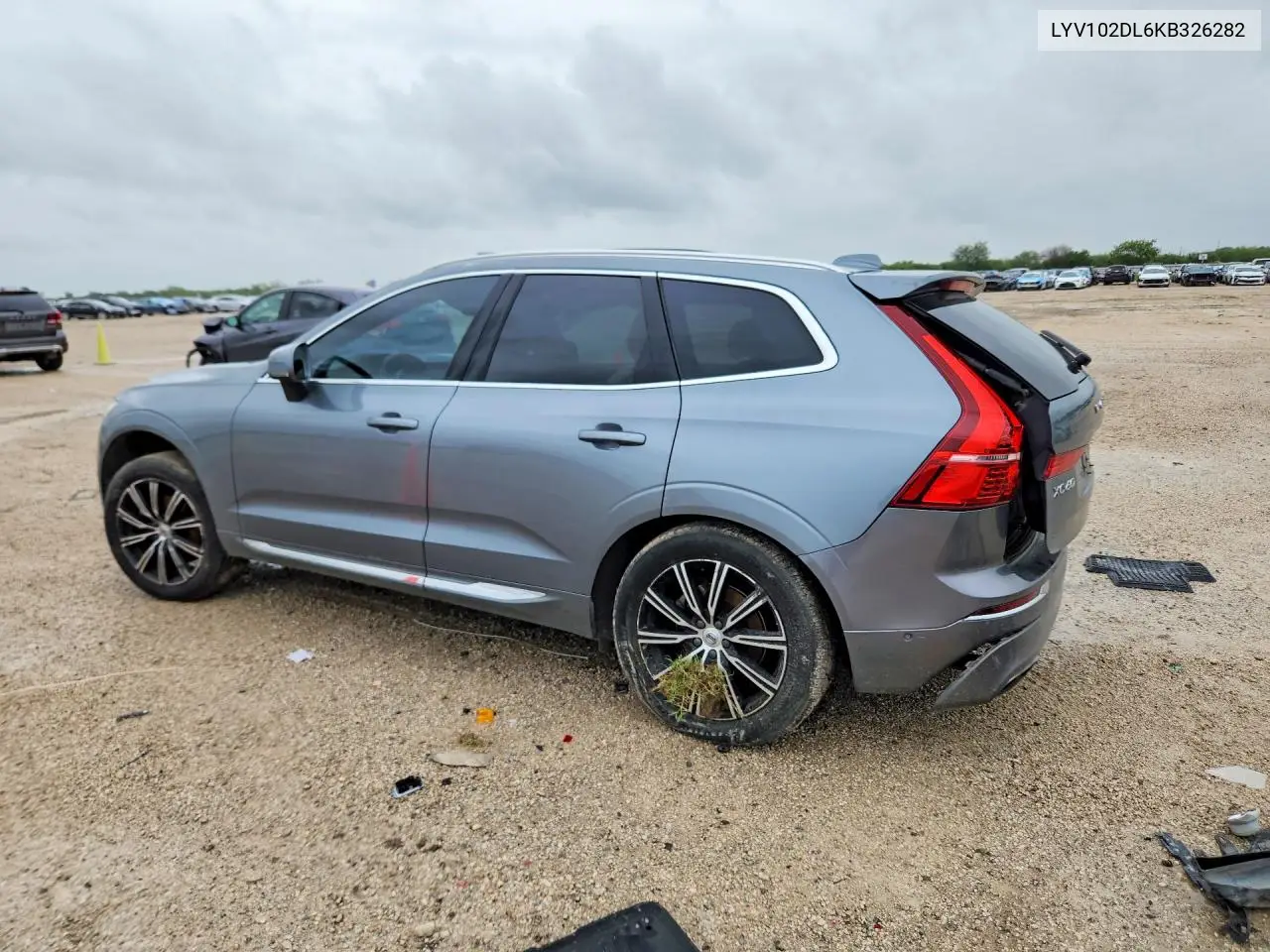 2019 Volvo Xc60 T5 Inscription VIN: LYV102DL6KB326282 Lot: 61524436