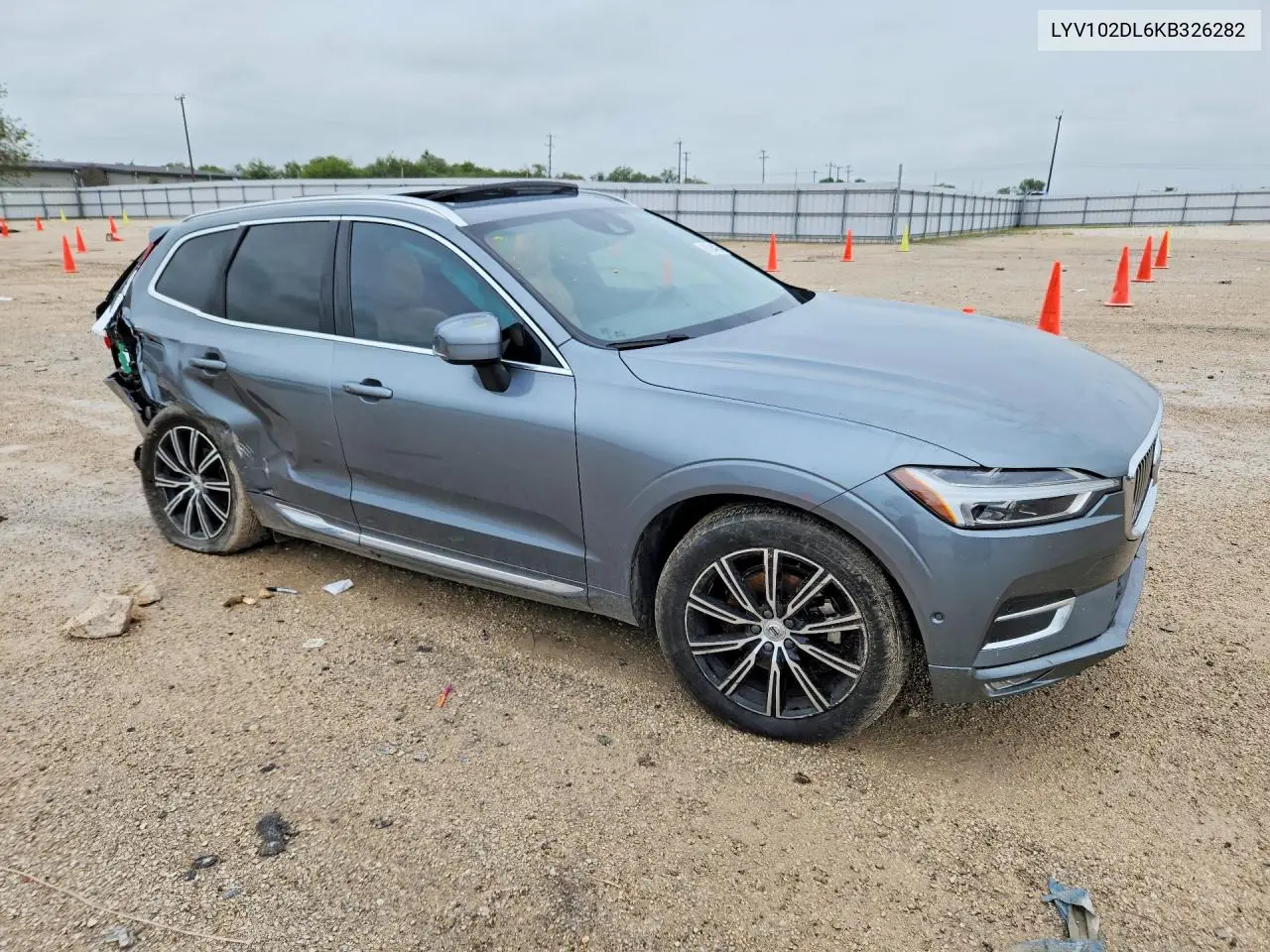 2019 Volvo Xc60 T5 Inscription VIN: LYV102DL6KB326282 Lot: 61524436