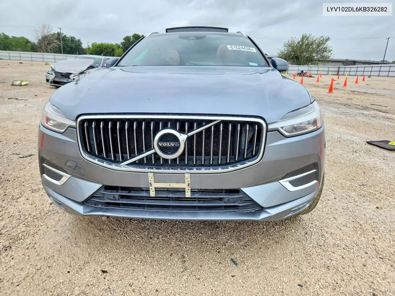 2019 Volvo Xc60 T5 Inscription VIN: LYV102DL6KB326282 Lot: 61524436