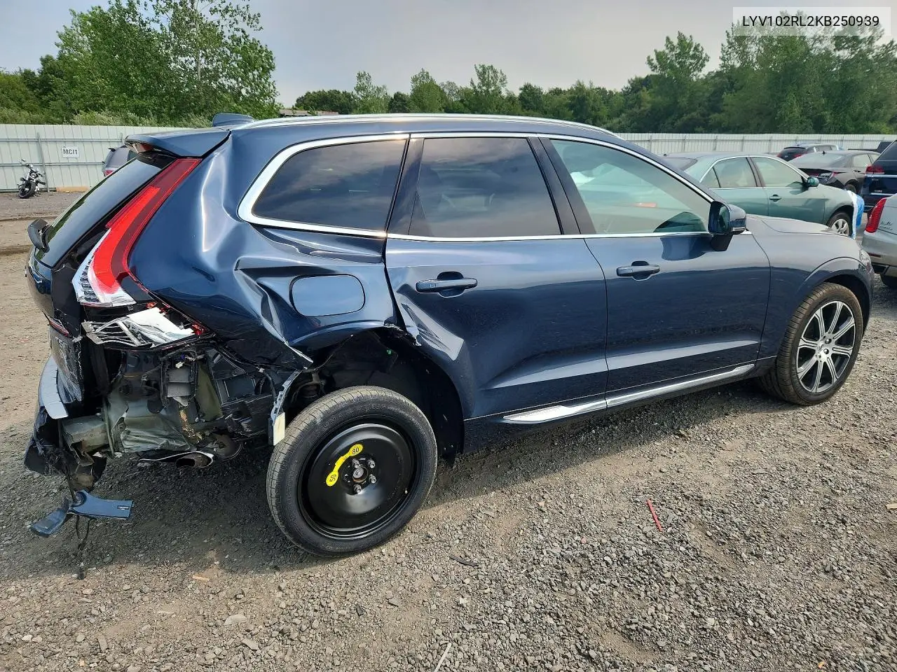 2019 Volvo Xc60 T5 Inscription VIN: LYV102RL2KB250939 Lot: 61579016