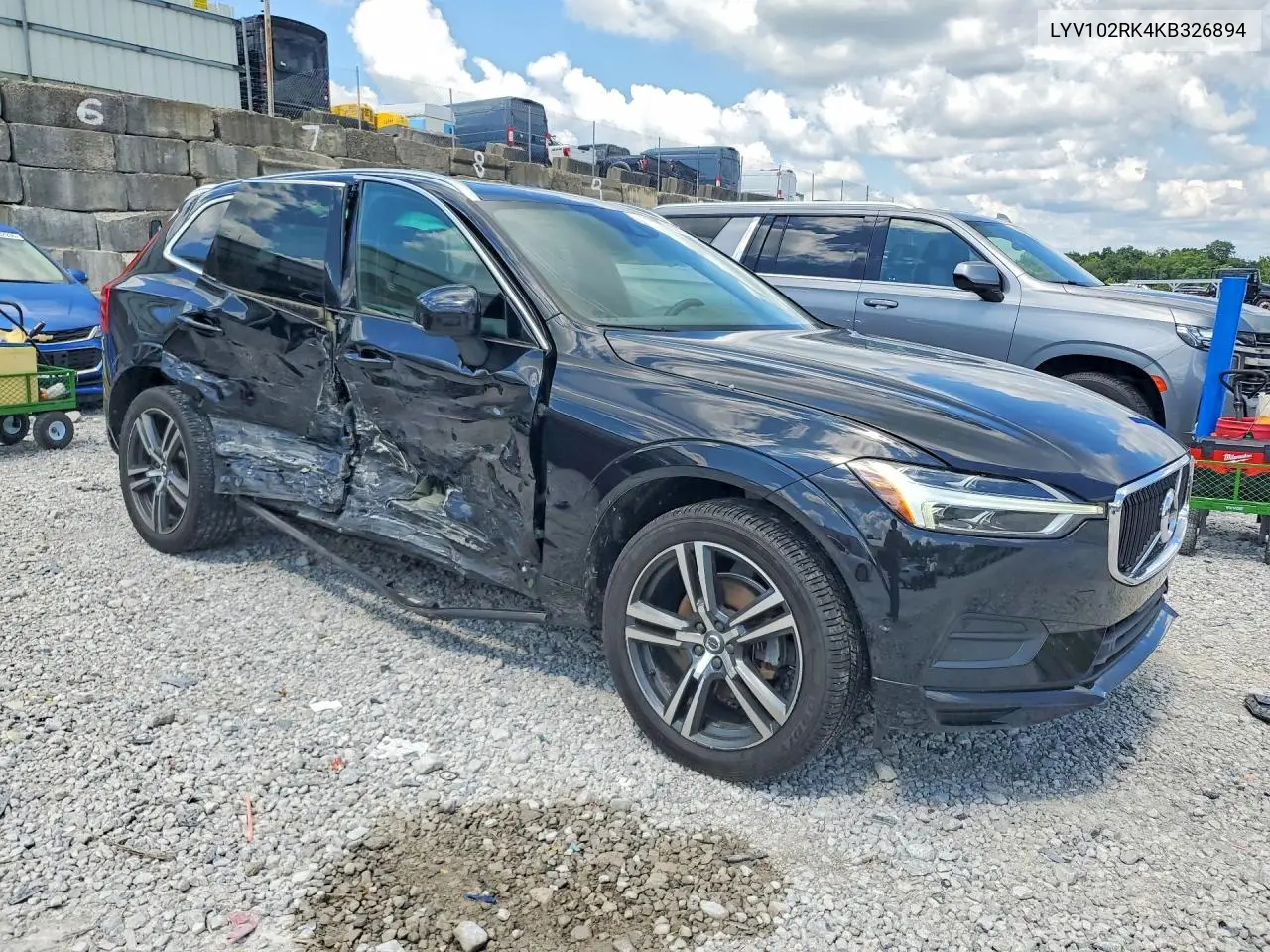 2019 Volvo Xc60 T5 VIN: LYV102RK4KB326894 Lot: 85972345