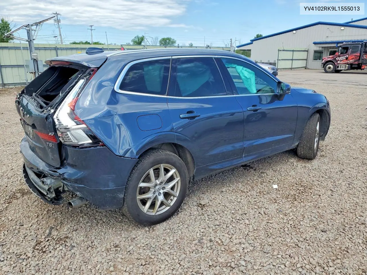 2020 Volvo Xc60 T5 Momentum VIN: YV4102RK9L1555013 Lot: 57395866