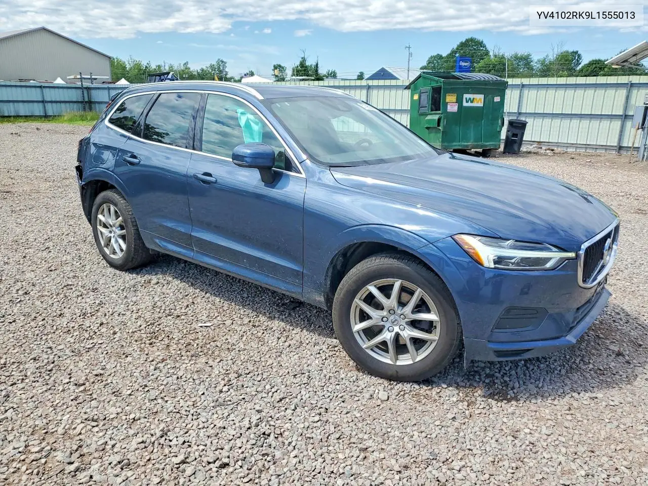 2020 Volvo Xc60 T5 Momentum VIN: YV4102RK9L1555013 Lot: 57395866