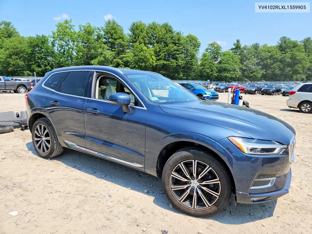 2020 Volvo Xc60 T5 Inscription VIN: YV4102RLXL1559905 Lot: 58283096