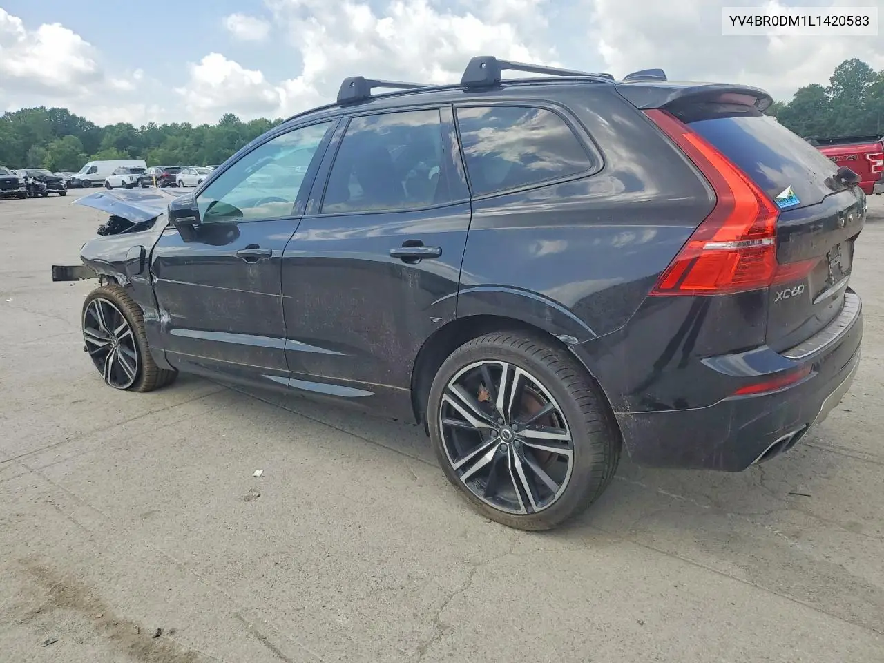 2020 Volvo Xc60 T8 R-Design VIN: YV4BR0DM1L1420583 Lot: 58890106