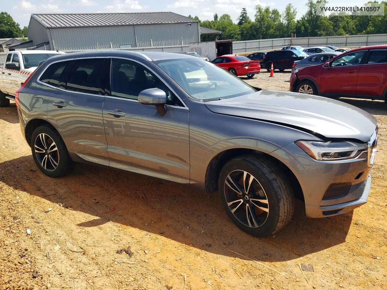 2020 Volvo Xc60 T6 Momentum VIN: YV4A22RK8L1410507 Lot: 59382946