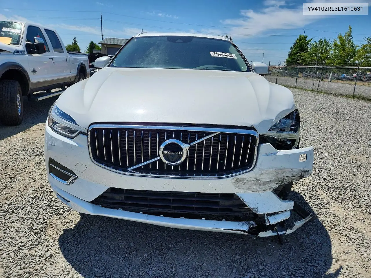 2020 Volvo Xc60 T5 Inscription VIN: YV4102RL3L1610631 Lot: 59684006