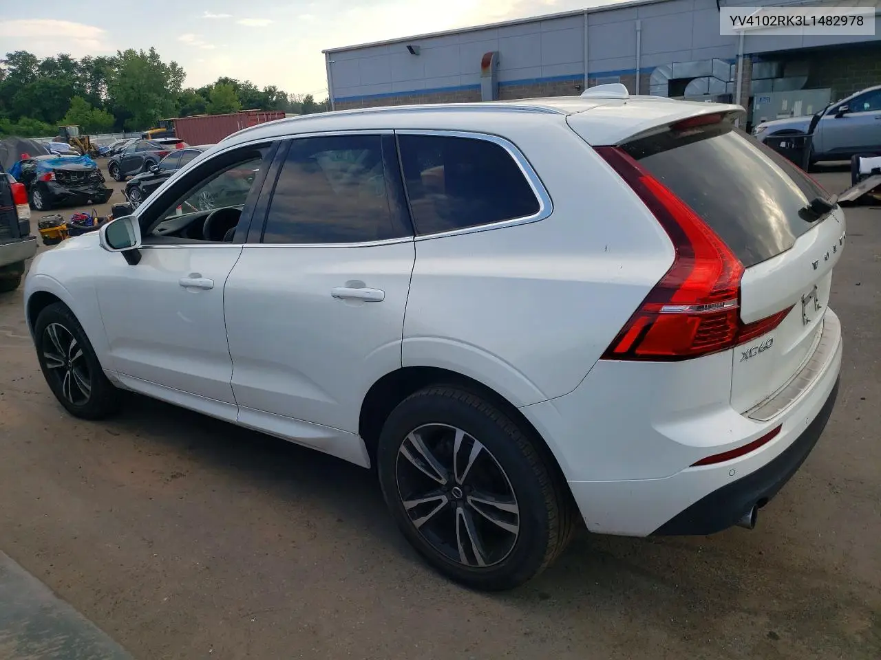 2020 Volvo Xc60 T5 Momentum VIN: YV4102RK3L1482978 Lot: 59695106