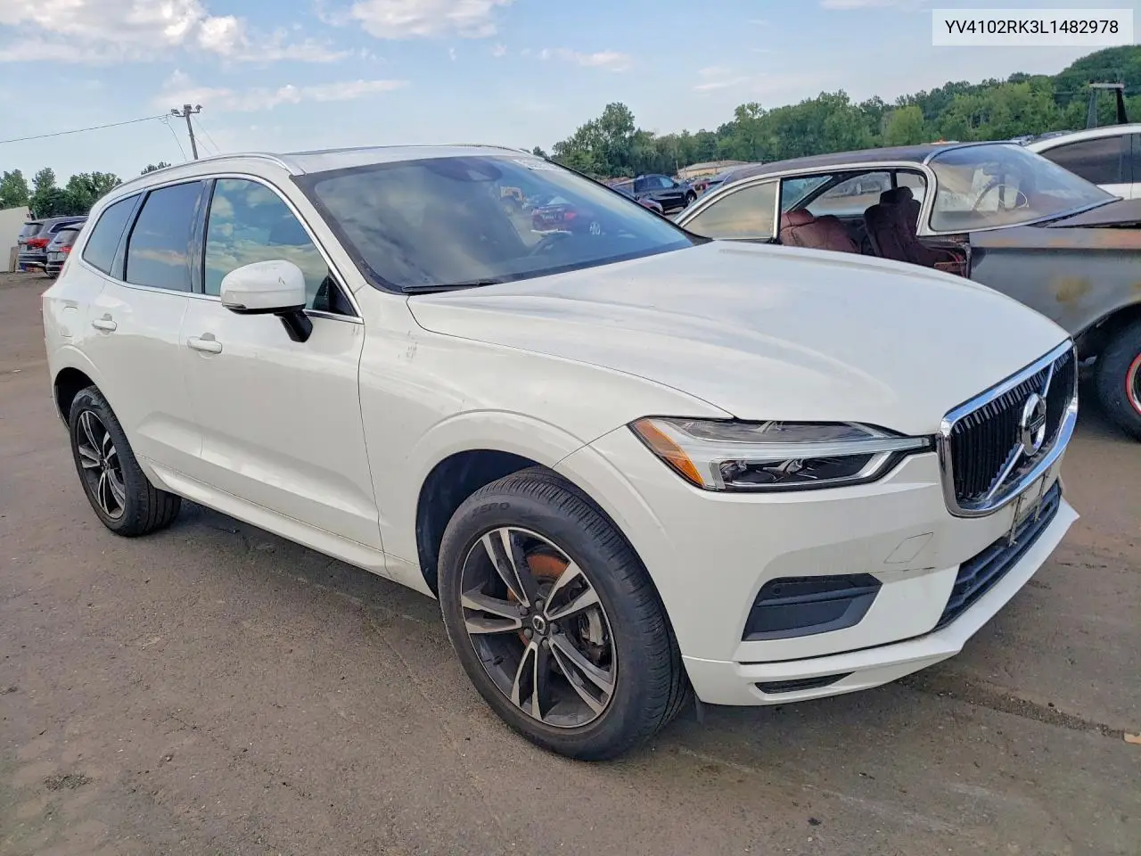2020 Volvo Xc60 T5 Momentum VIN: YV4102RK3L1482978 Lot: 59695106