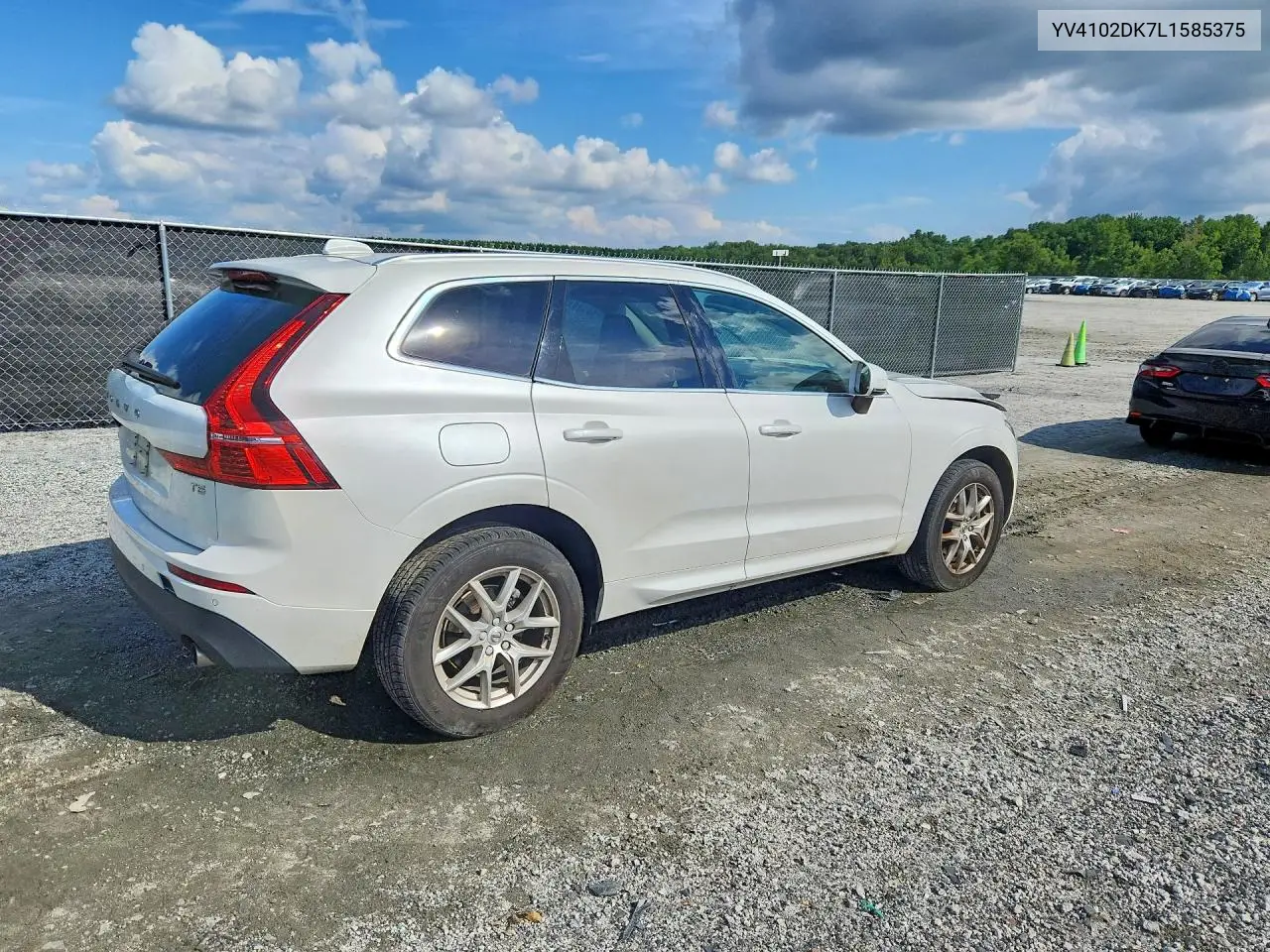 2020 Volvo Xc60 T5 Momentum VIN: YV4102DK7L1585375 Lot: 60968966