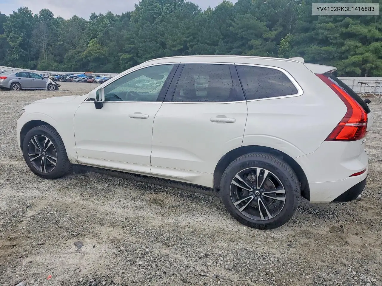 2020 Volvo Xc60 T5 Momentum VIN: YV4102RK3L1416883 Lot: 61050966