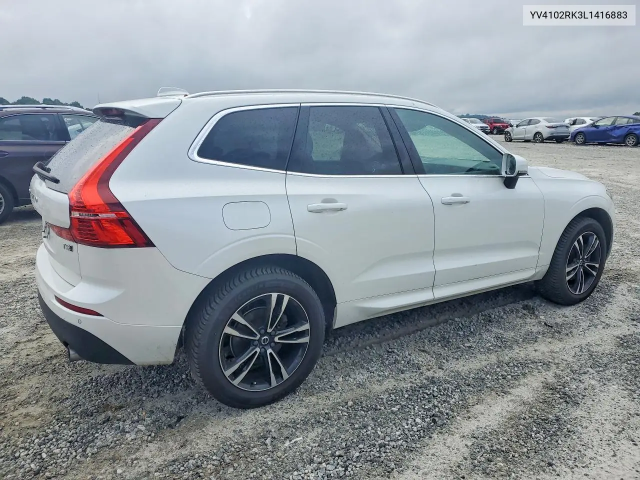 2020 Volvo Xc60 T5 Momentum VIN: YV4102RK3L1416883 Lot: 61050966
