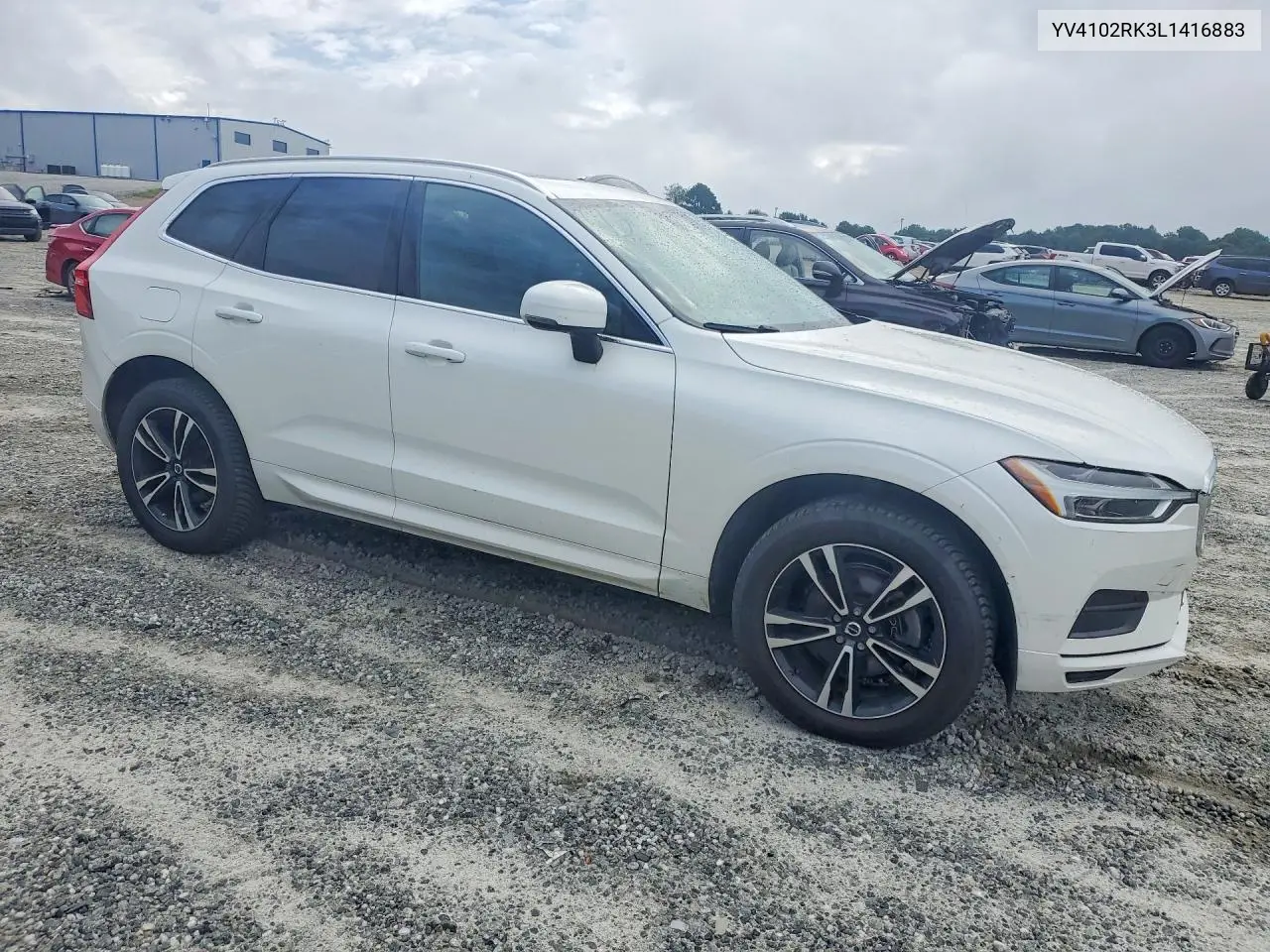 2020 Volvo Xc60 T5 Momentum VIN: YV4102RK3L1416883 Lot: 61050966