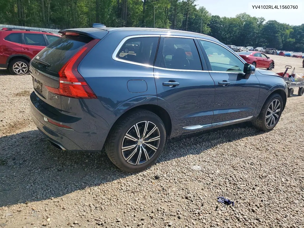2020 Volvo Xc60 T5 Inscription VIN: YV4102RL4L1560760 Lot: 61182716