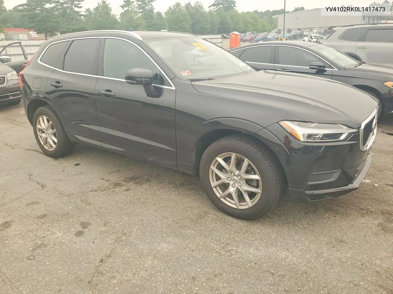 2020 Volvo Xc60 T5 Momentum VIN: YV4102RK0L1417473 Lot: 61207756