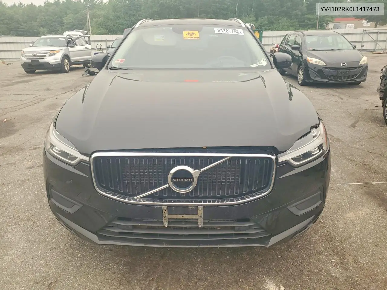 2020 Volvo Xc60 T5 Momentum VIN: YV4102RK0L1417473 Lot: 61207756