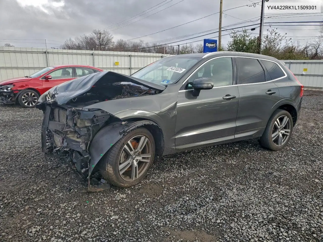 YV4A22RK1L1509301 2020 Volvo Xc60 T6 Momentum