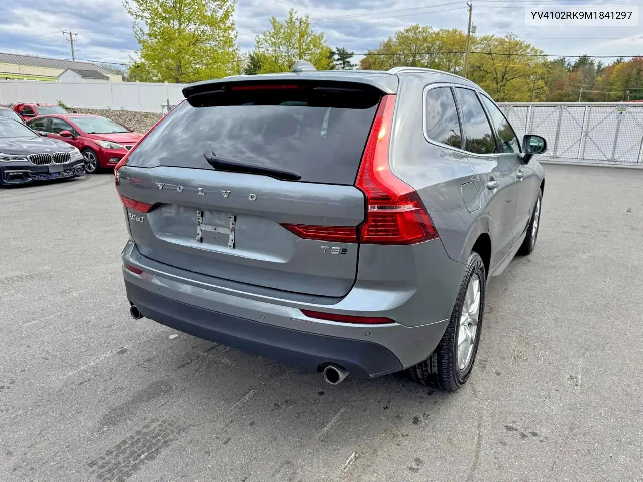 2021 Volvo Xc60 T5 Momentum VIN: YV4102RK9M1841297 Lot: 53568566
