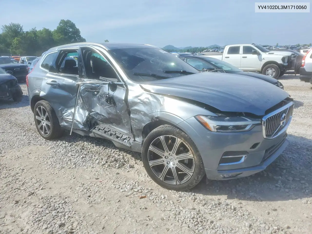 2021 Volvo Xc60 T5 Inscription VIN: YV4102DL3M1710060 Lot: 55422636