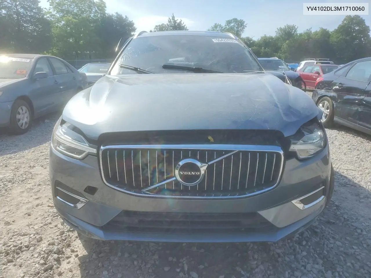 2021 Volvo Xc60 T5 Inscription VIN: YV4102DL3M1710060 Lot: 55422636