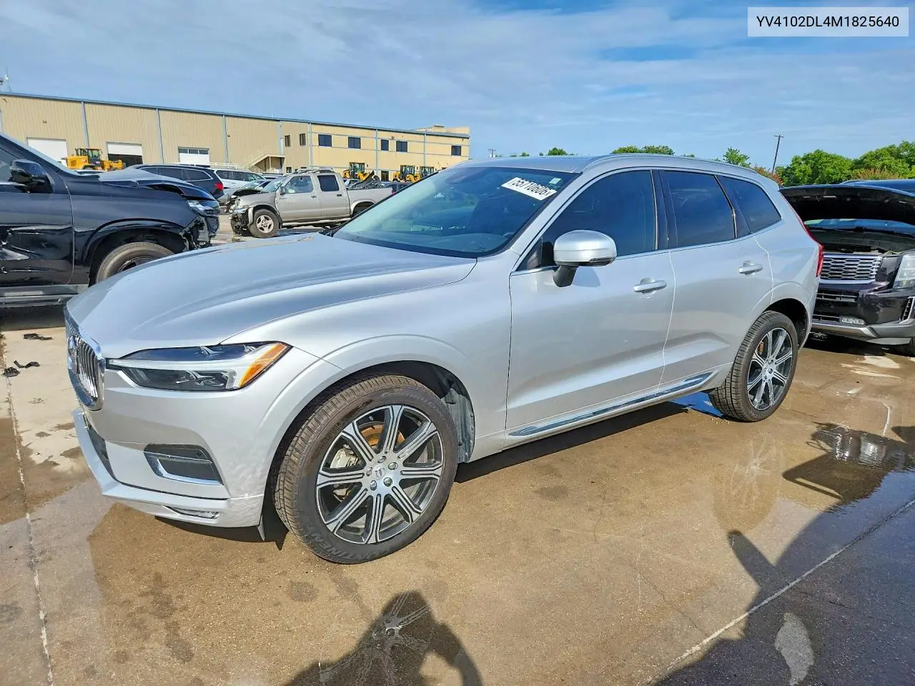 2021 Volvo Xc60 T5 Inscription VIN: YV4102DL4M1825640 Lot: 55710606