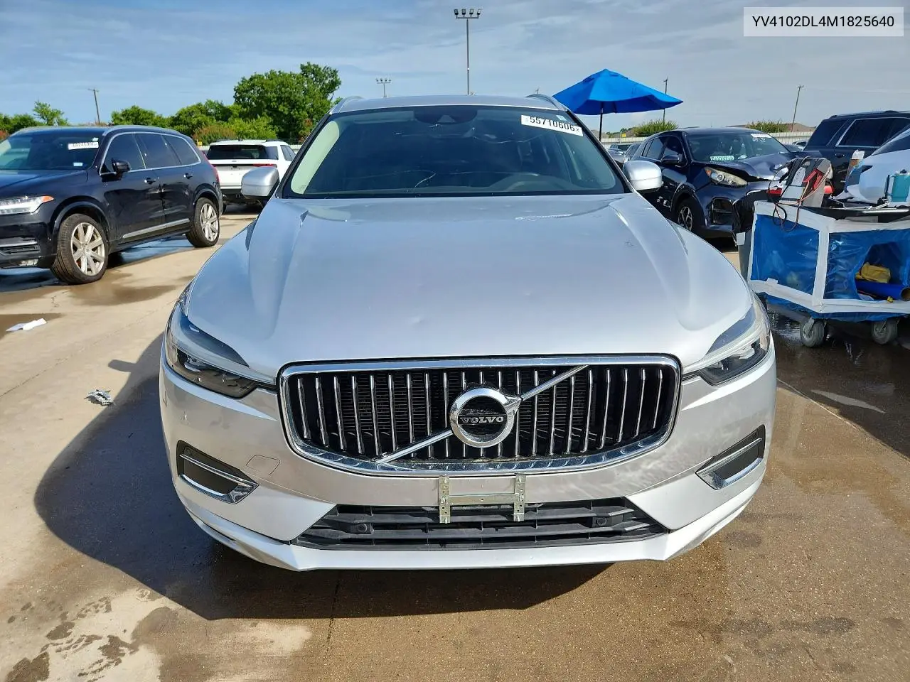 2021 Volvo Xc60 T5 Inscription VIN: YV4102DL4M1825640 Lot: 55710606