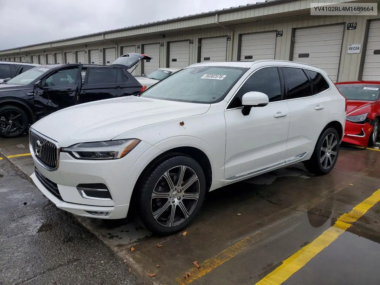 2021 Volvo Xc60 T5 Inscription VIN: YV4102RL4M1689664 Lot: 56302576